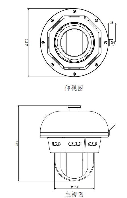 BTQ-6E無(wú)線防爆布控球